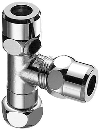 SCHELL T 3/8-10-10 CHROOM