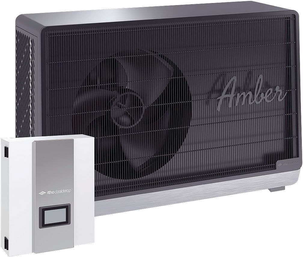 CV warmtepomp lucht/water amber monobloc 6,5KW R290 Itho Daalderop
