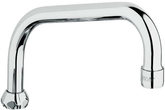 Getrokken bek boven HU kludi 3/4"F 20CM chroom