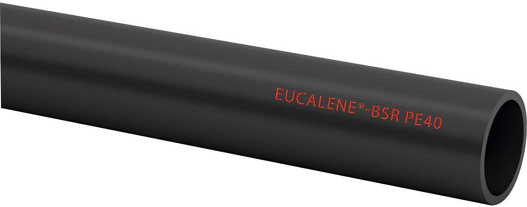 Pe buis versterkt voor water 4/4" rol 50M