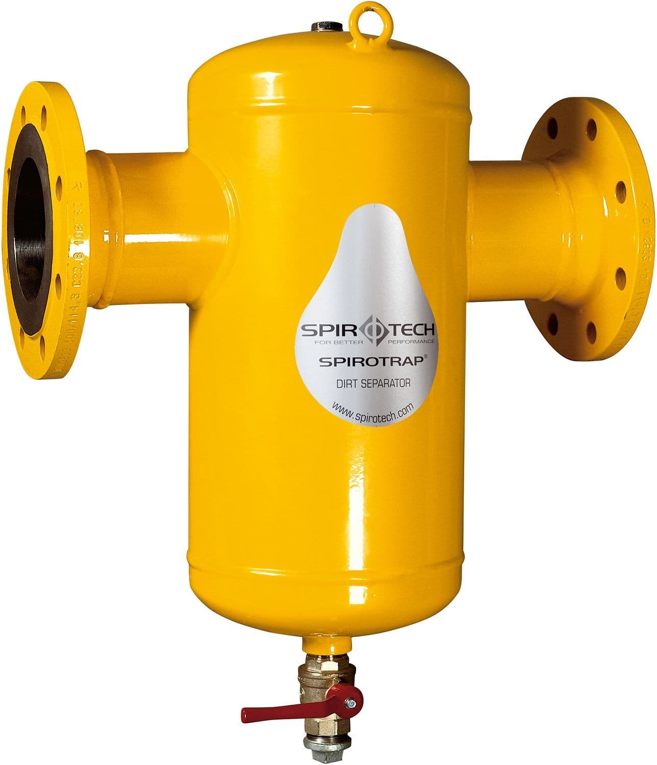 Vuilafscheider spirotrap DN300 flensaansluiting