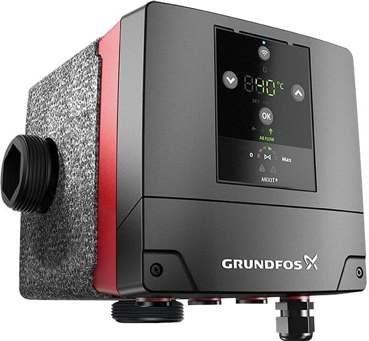 MIXIT MENGGROEPEN DRAADAANSLUITING 25-6,3 LINKS GRUNDFOS