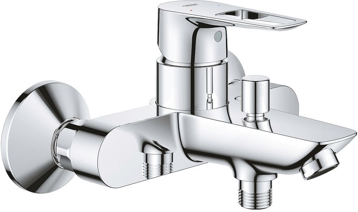 Mitigeur bain BauLoop FG nu chrome