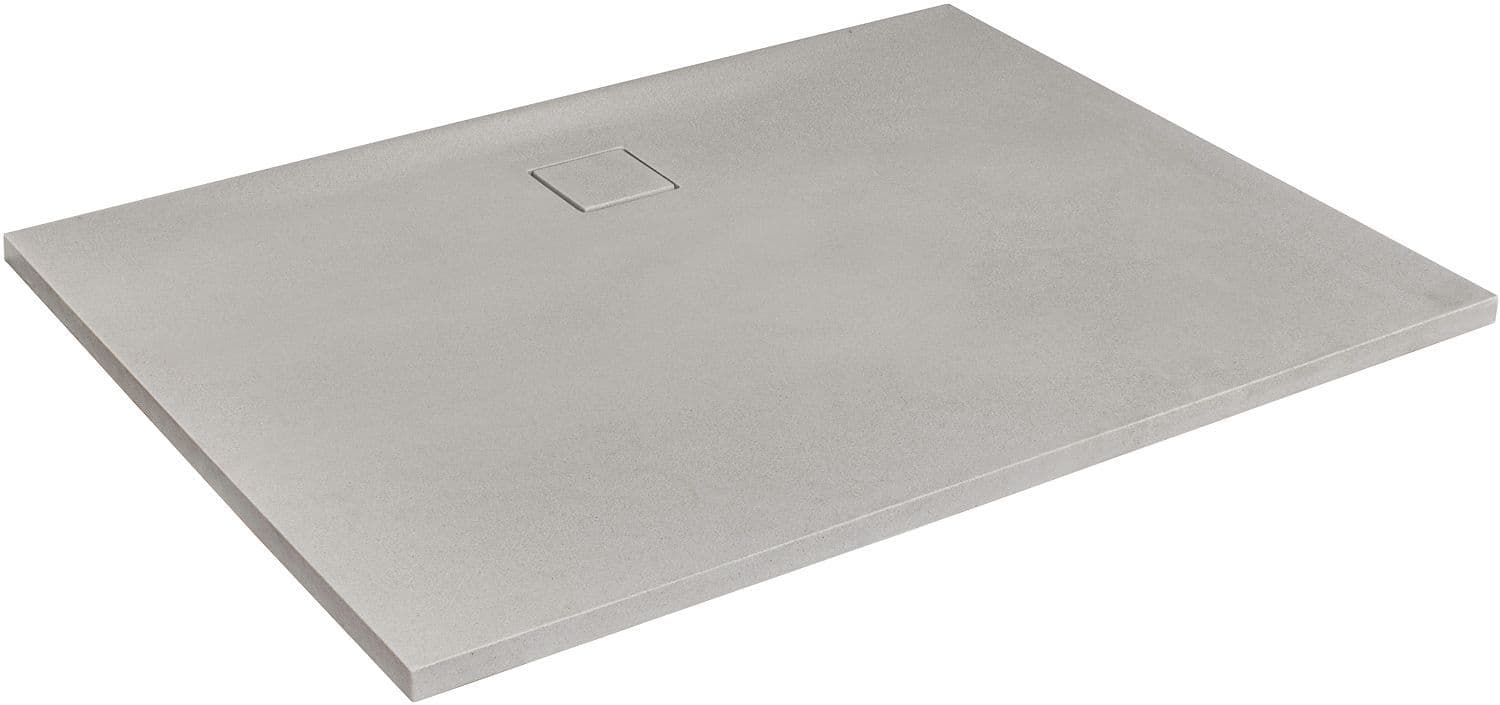 Doucheplaat mass Solid Surface 90-160-3CM betonlook