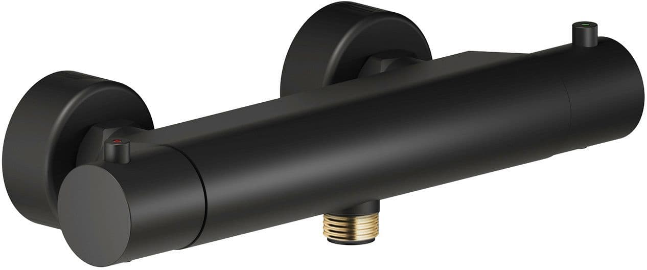 Thermostat douche nordica 2.0 nobili nu Noir mat
