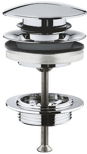 Klik krepine 5/4"X64MM FG chroom