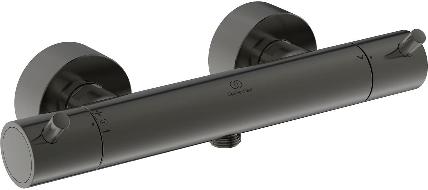 Thermostaat douche Ceratherm T125 Ideal standaard prin greep brushed gun metal