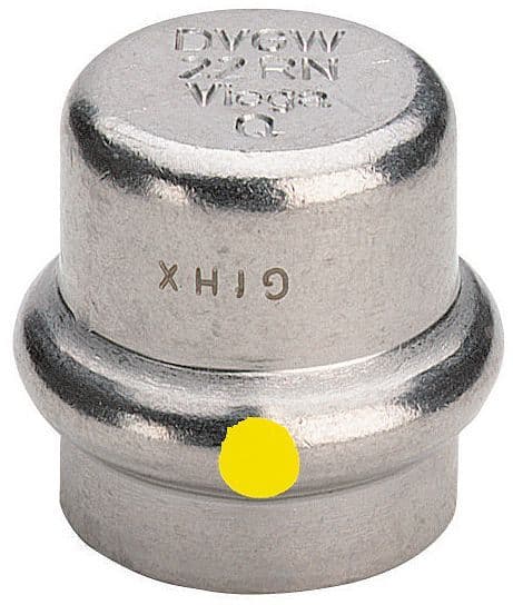 Stop 15MM sanpress inox gas Viega