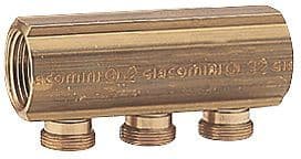Collector GK giacomini 4/4"FF+NIPPEL 3X18AA