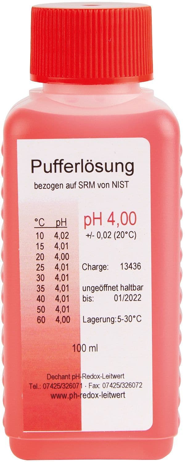 CAPBS KALIBRATIEVLOEISTOF PH4,00 100ML