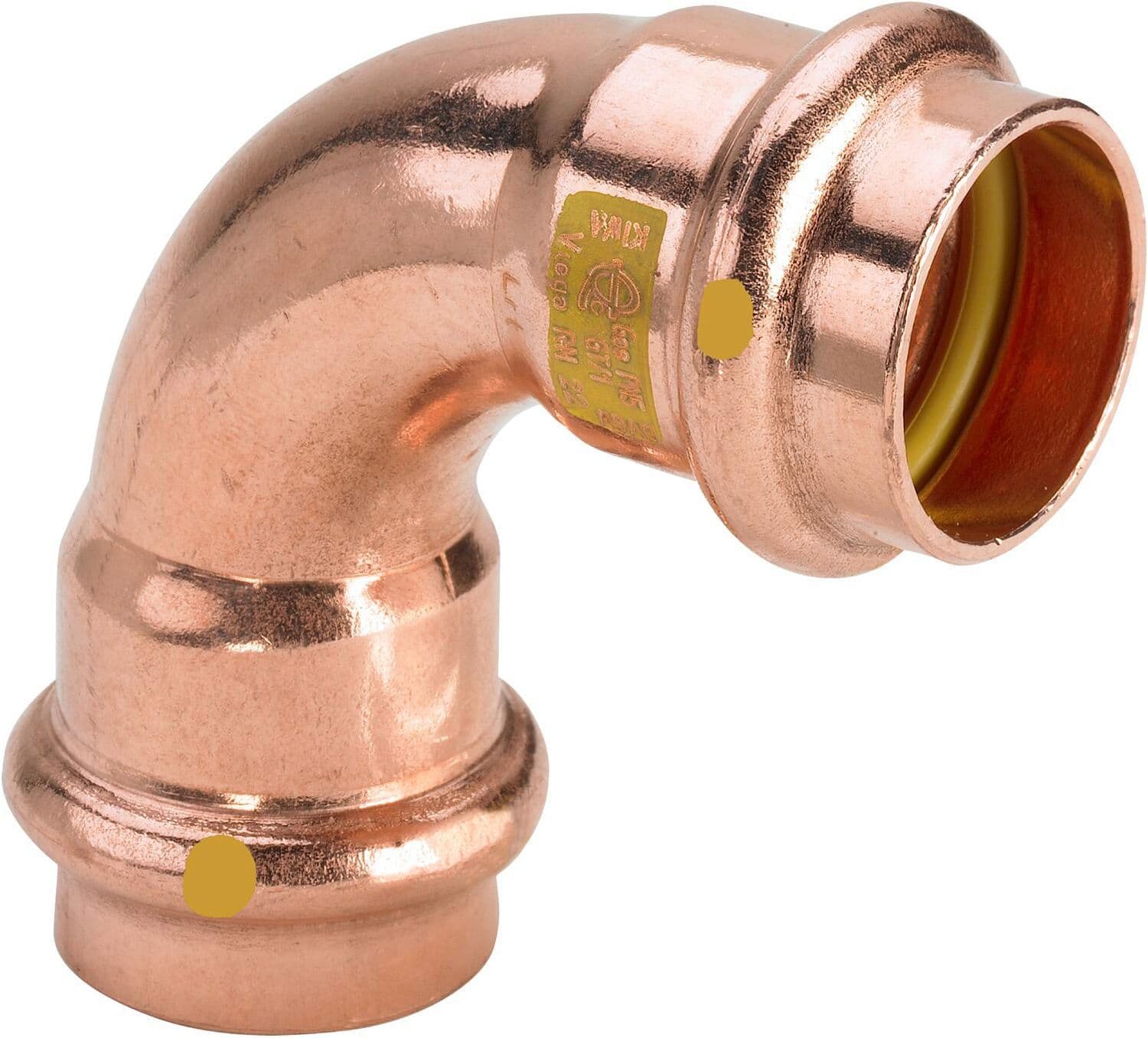 Elleboog 90°FF 15MM profipress gas Viega
