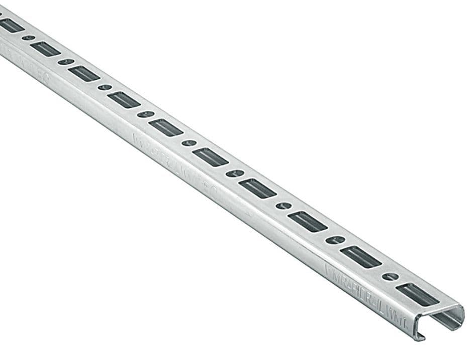 Galva montagerail per lengte 2 meter