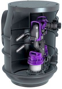 Pompput aqualift F Basic duo tronic Kessel