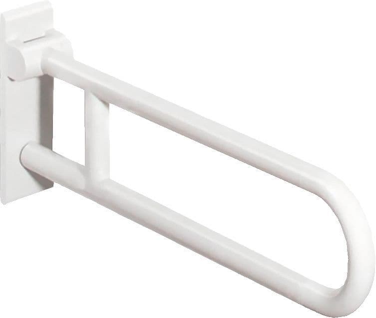 Opklapbare steun zonder bevestiging Hewi 801 90CM draaibaar wit
