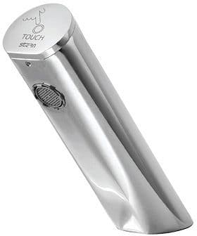 Robinet de lavabo temporise touch stern chrome