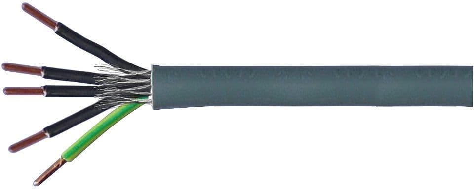 Stuurkabel LIYCY 5G1 wit per rol 50M