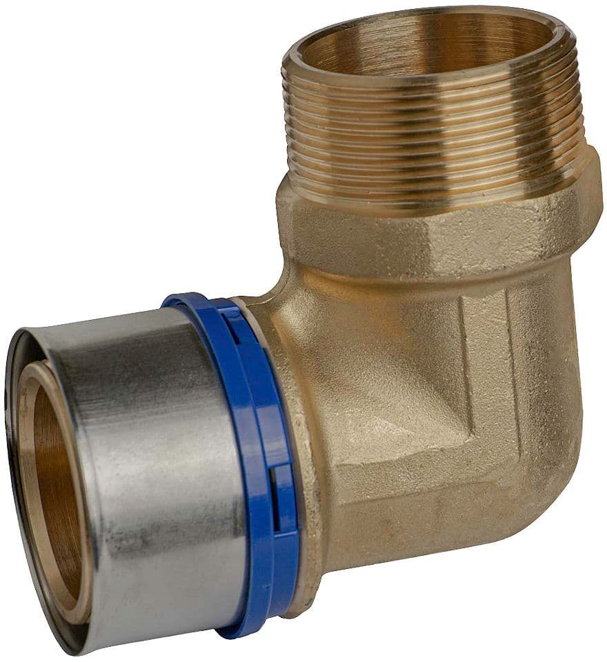 Elleboog 90° 63MM-2"M ALUPEX