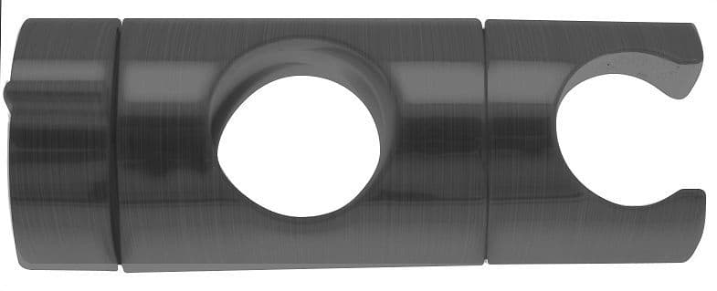 Schuifstuk handdouche 24MM nobili grafite geborsteld