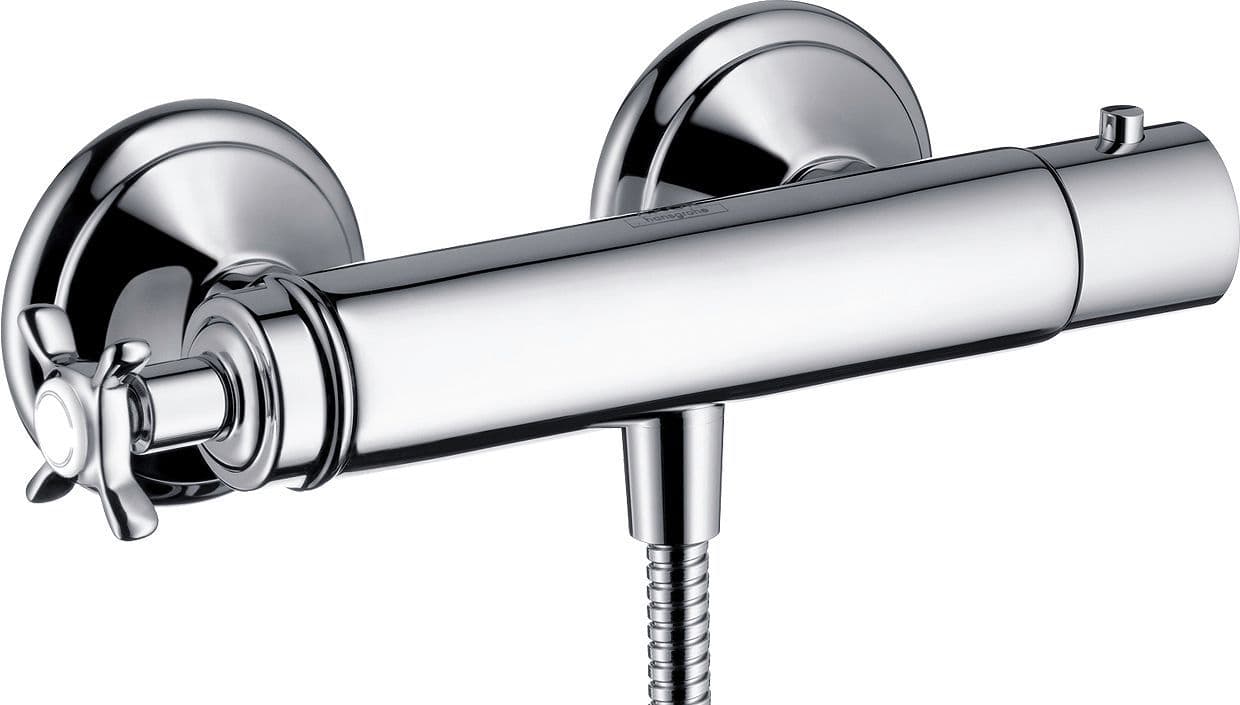 Thermostaat douche montreux Axor geborsteld nikkel