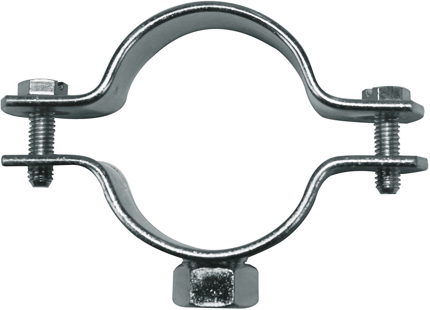 Galva beugel v.pe buis Geberit 160MM M10