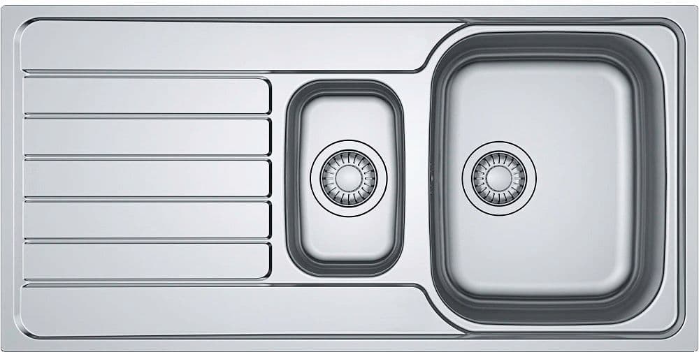 INBOUW SPOELTAFEL SPARK FRANKE 1,5BAK+VERLEK 1000-500MM