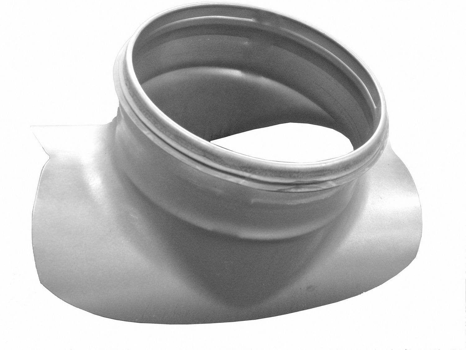 Spiral-d galva zadelstuk voor ventilatie 250-160MM