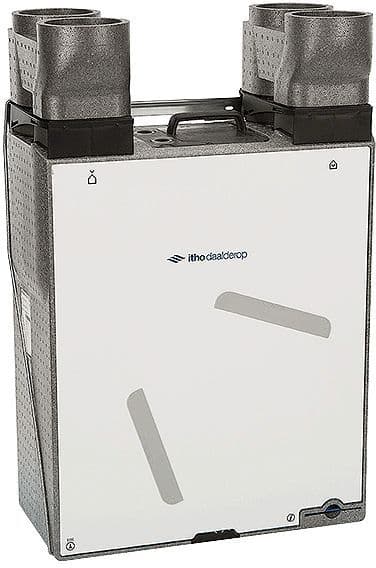 Ventilation unit apure Itho Daalderop D175 175M³ muur/plafond/vloer-links/rechts