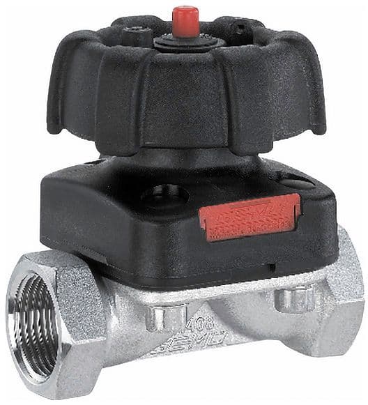 Membraan afsluiter sanitair en centrale verwarming T671 gemu 2"