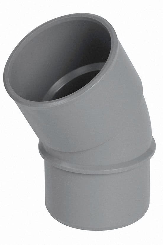 PVC elleboog kW Nicoll 30°MF 50MM