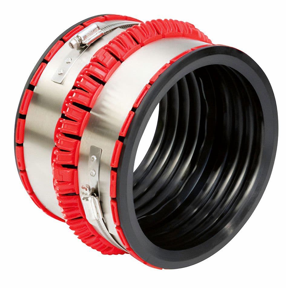 Multi-materiaal mof voor riool 102-131MM