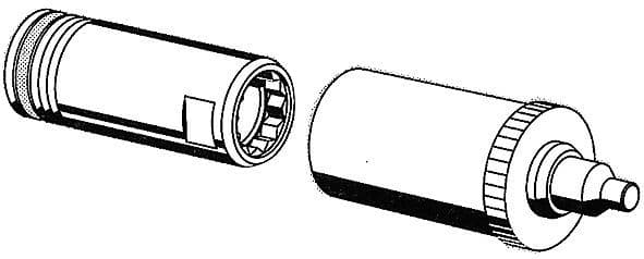 ADAPTER QUICK SCHELL  70MM CHROOM