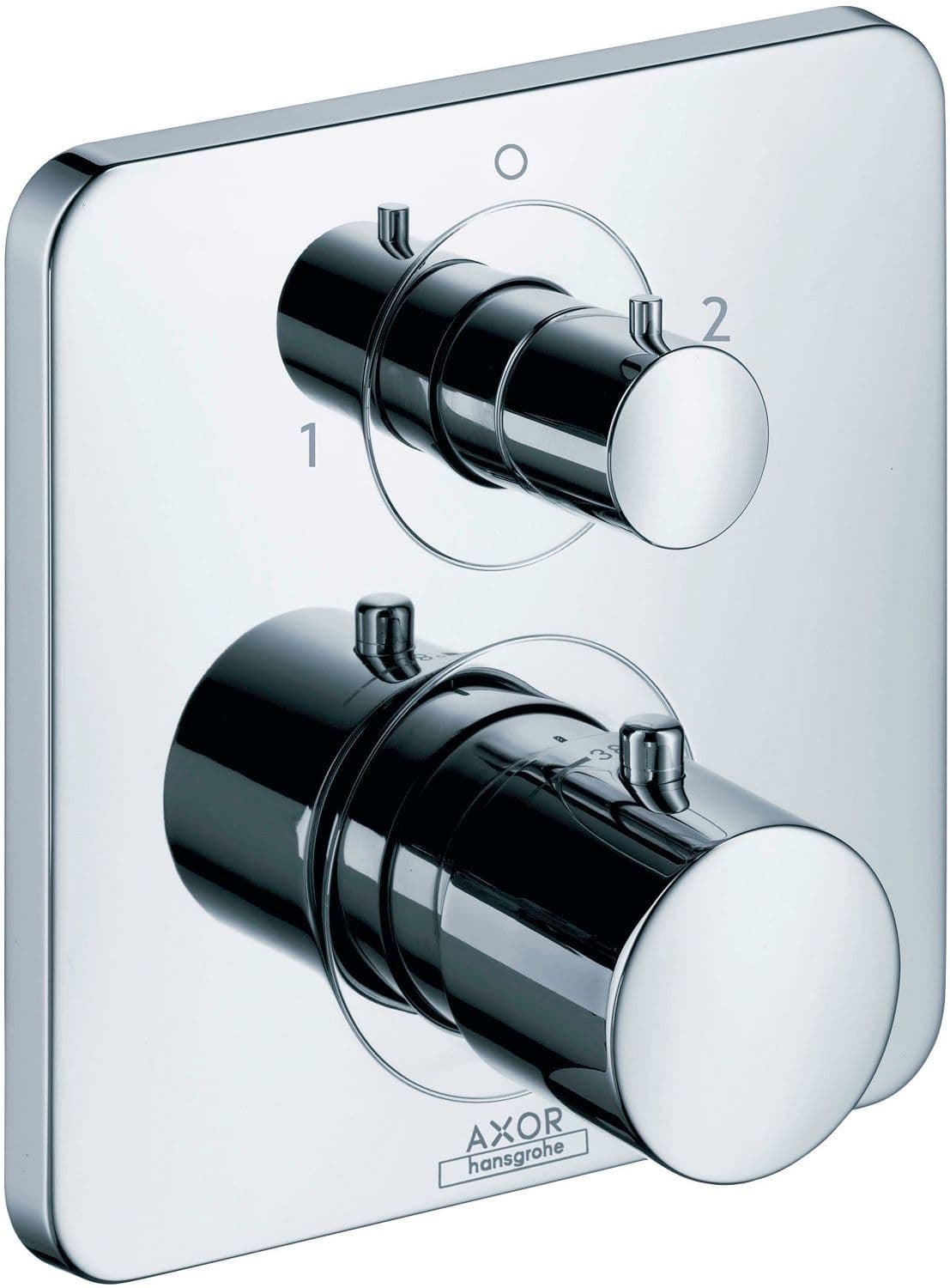 Afwerkset thermostaat+omsteller citterio M Axor chroom