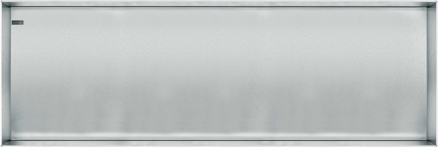 Inbouw colour Box looox 30X90X10CM Rvs