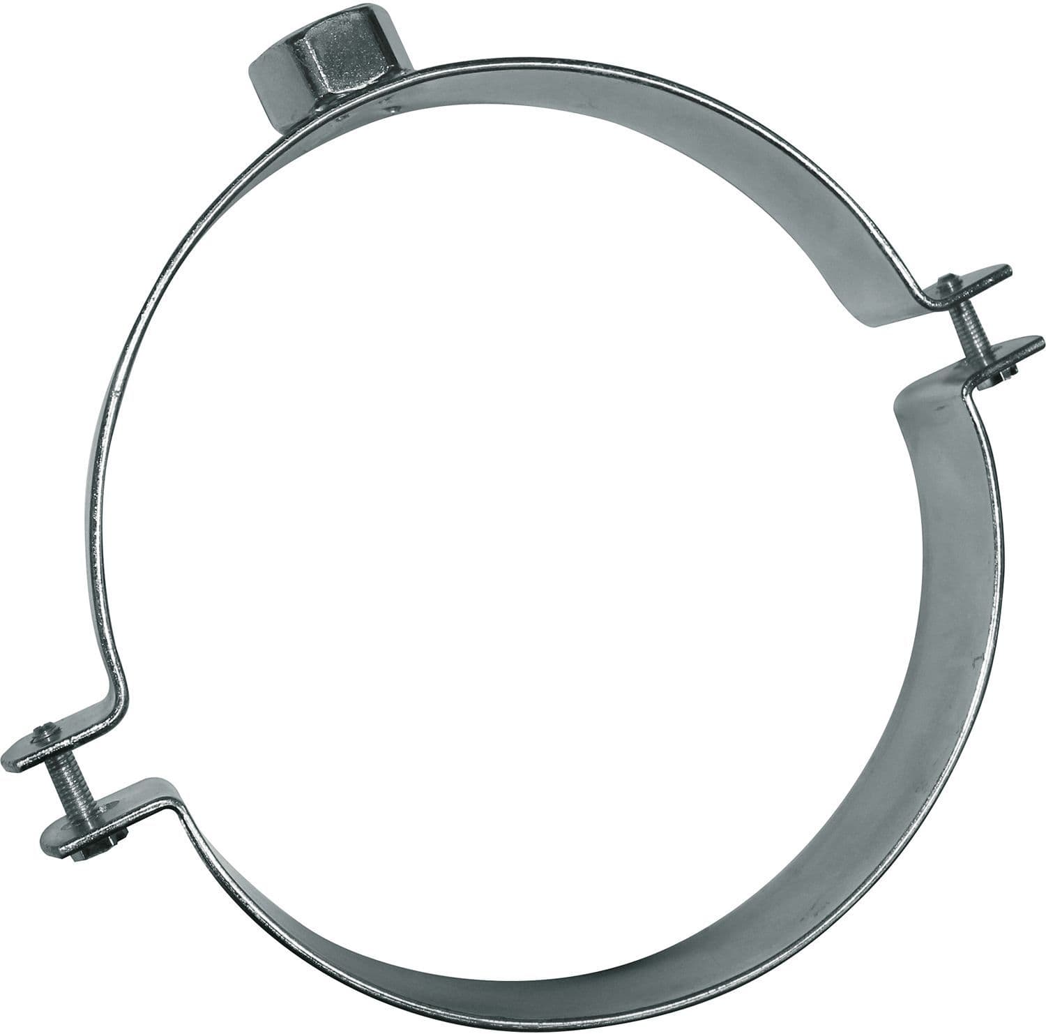 Galva beugel v.pe buis Geberit 315MM 4/4"