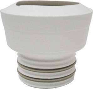 Sortie wc nervuree universelle 90MM 88-98 MKS7