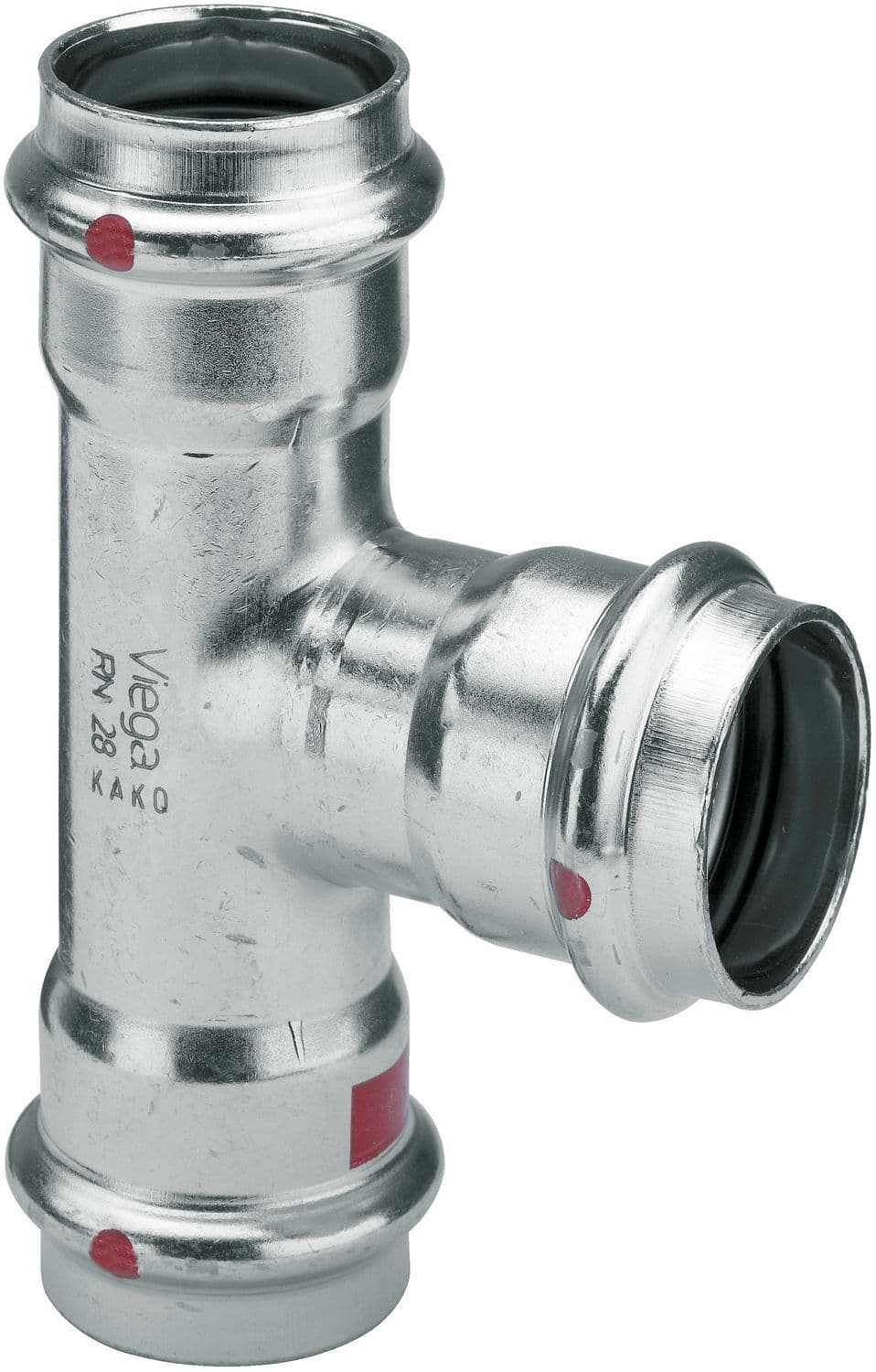 Reductie T 35-22-35MM prestabo Viega