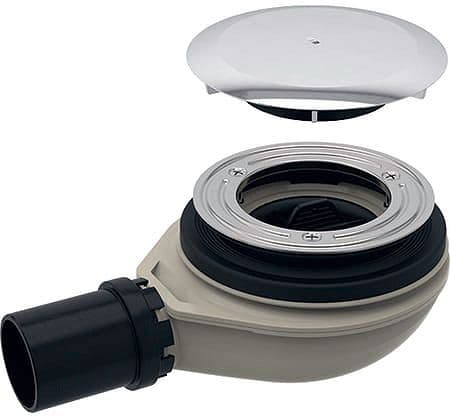 SIFON DOUCHE UNIFLEX GEBERIT 5,8CM-90MM-30l/m CHROOM