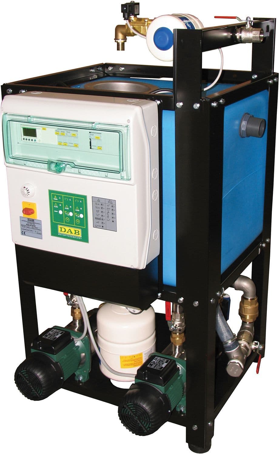 Regenwater omschakelsysteem Dab aquatwin RS40/80 top
