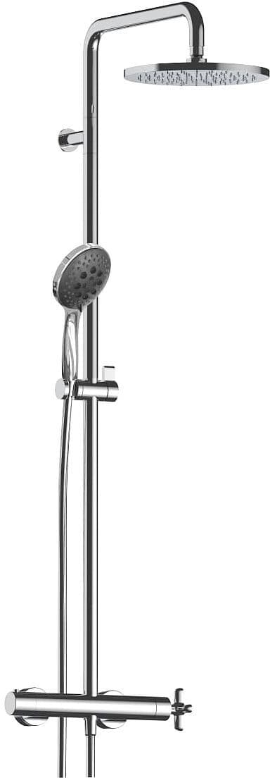 Douchezuil+thermostaat icona classic 24CM fantini chroom