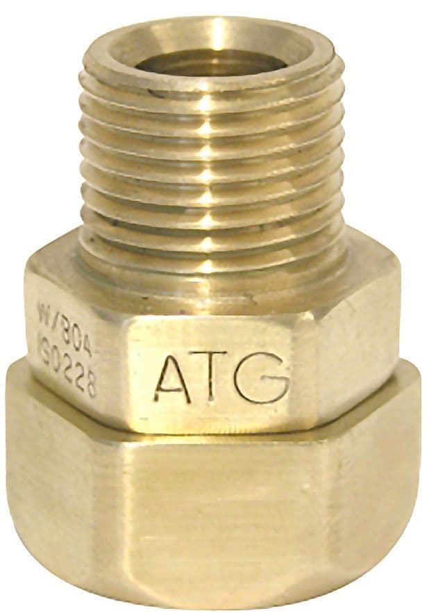 PLT gas Puntstuk DN15-1/2"M Boagaz