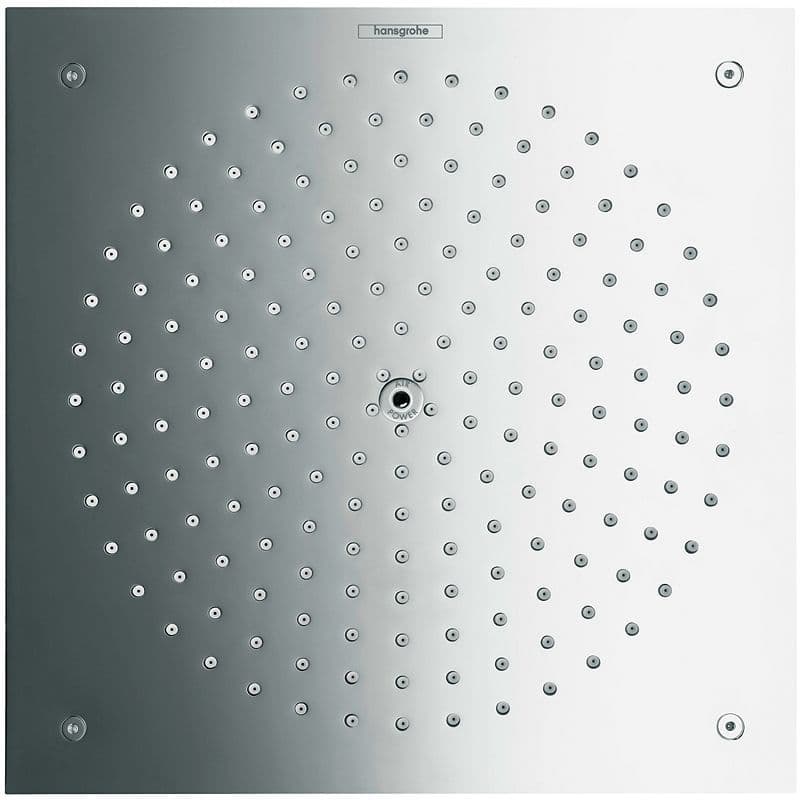 Afwerkset Hoofddouche Raindance air 1JET 260X260 Hansgrohe inbouw plafond chroom