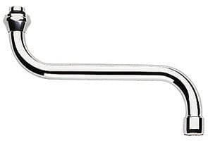 Getrokken bek onder S FG 3/4"F 300 chroom