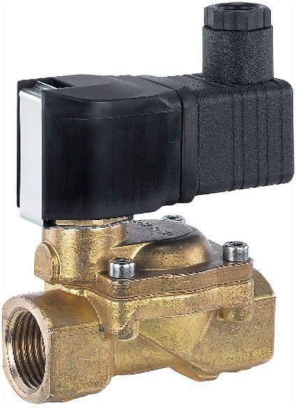 Sanitair magneet ventiel 4/4" NC 24V ac gemu