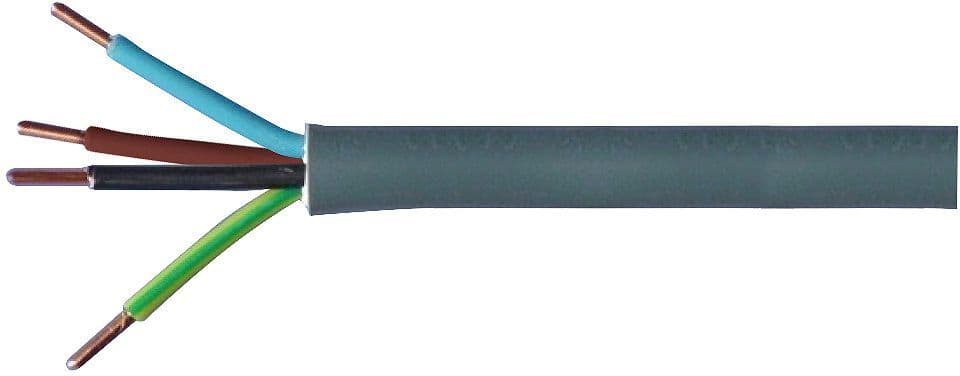 Elektrische kabel Xvb 4G 2,5MM² per rol 100M