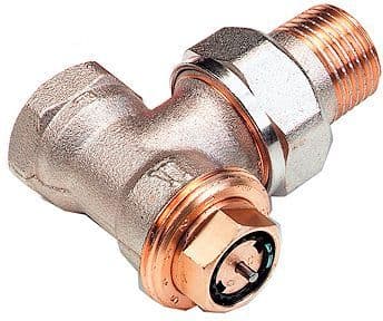 Thermostatische radiatorkraan haaks 3/8" Comap
