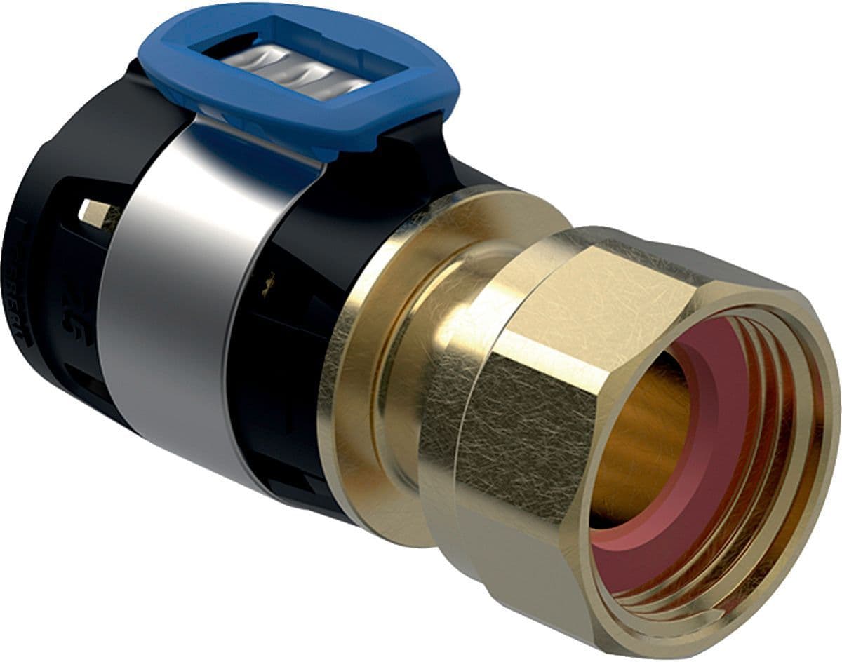 2-DELIGE Koppeling 40MM-5/4"F FlowFit Geberit