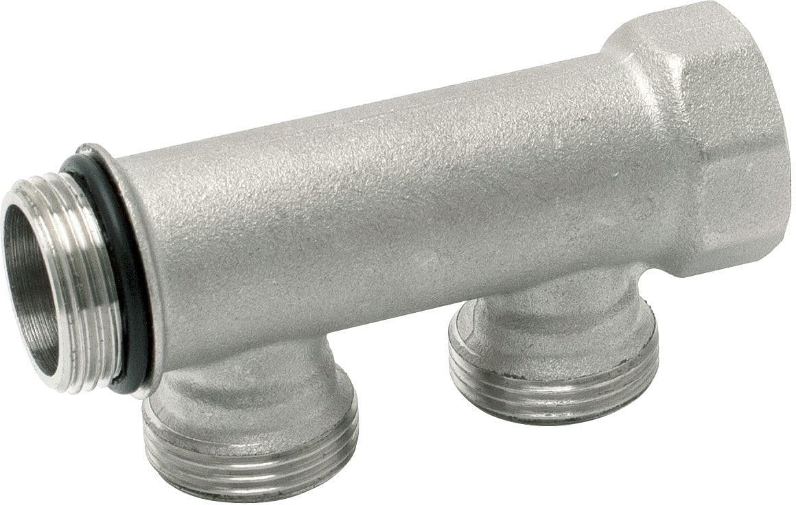 UNI.COLLECTOR 3/4" - 2X3/4"EK ZONDER STOPKRANEN