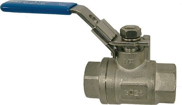 Robinet a bille inox A4 2" ff