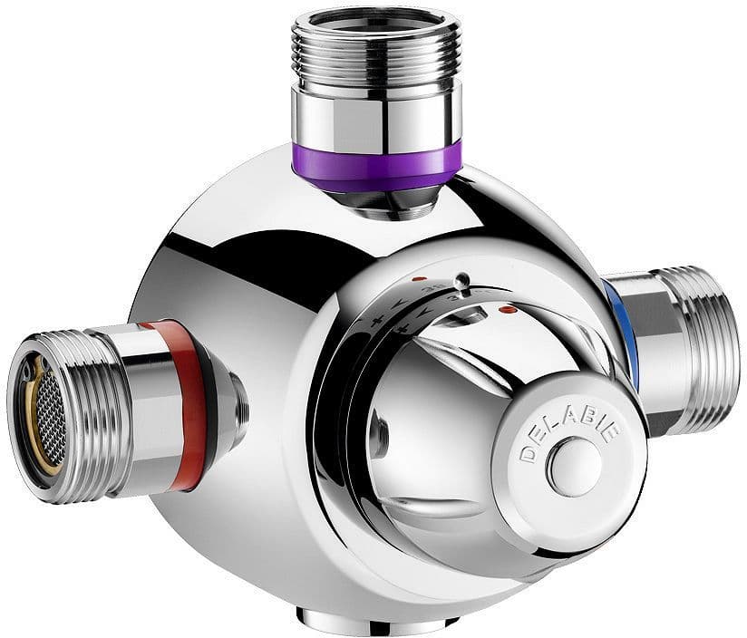 Thermostaat Premix confort Delabie M1" 90L/MIN chroom