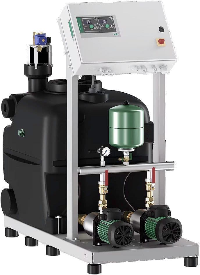 Regenwater omschakel rainsystem Wilo AF400L405/EC2+1